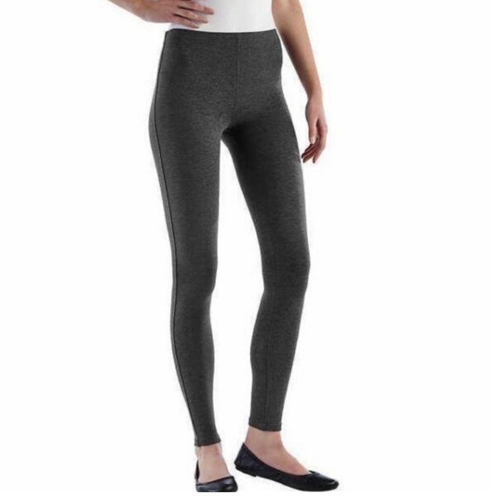 LOFT Charcoal Grey Leggings 25” Inseam Size XL